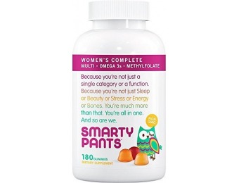 62% off SmartyPants Women's Complete Gummy Vitamins