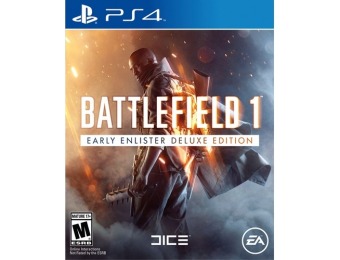 53% off Battlefield 1 Early Enlister Deluxe Edition - PlayStation 4
