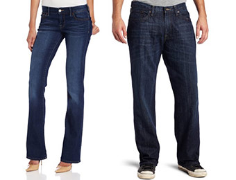 50% off Men's and Women's Lucky Brand Denim Jeans