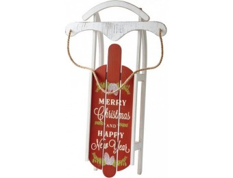 91% off Martha Stewart Living Decorated Standing Sled
