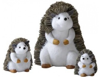 91% off Martha Stewart Living Hedgehog Family Figurines Set Of 3