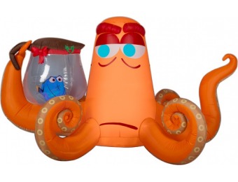 75% off Gemmy 4.98-ft x 6.23-ft Lighted Dory Christmas Inflatable