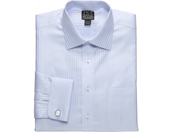 70% off Signature Spread Collar French Cuff Patterned Dress Shirt