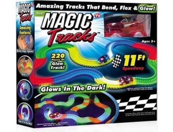 45% off Magic Tracks 220-Piece Glowing Track Set
