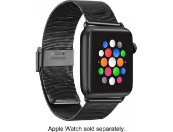 50% off Platinum Mesh Band for Apple Watch 42mm - Black
