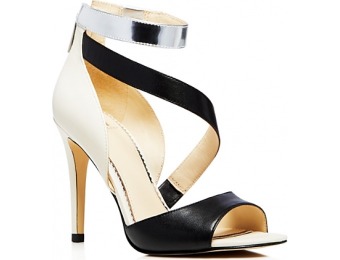 81% off Marc Fisher Ltd. Doris Strappy Peep Toe High Heel Sandals