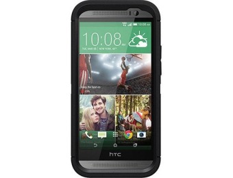 96% off OtterBox Defender Case for HTC One M8 - Black