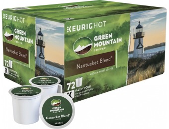 43% off Keurig Green Mountain Nantucket Blend K-Cup (72-Pack)