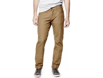 62% off Guess Factory Mauler Slim Straight Jeans