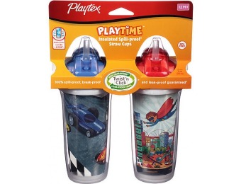 81% off Playtex Playtime Spill-Proof Baby Drinkware