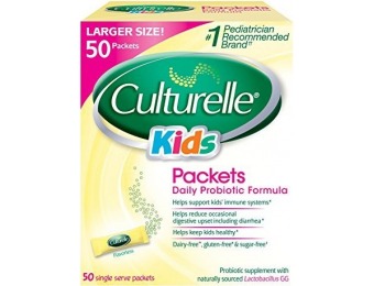 59% off Culturelle Probiotics for Kids Packets, 50 Count