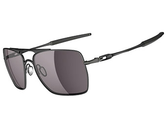 $70 off Oakley Deviation Men's Sunglasses (Matte Black/Grey)