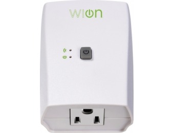 77% off WiOn Indoor Wi-Fi Outlet with Wireless Switch and Timer