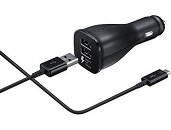 56% off Samsung Fast Charge Dual-Port Car Charger