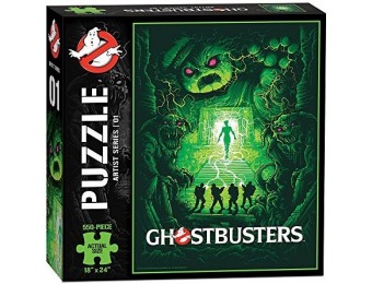 60% off USAopoly Ghostbusters Artist Series 01 Puzzle (550 Pieces)