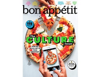 93% off Bon Appétit Magazine - 12 month auto-renewal