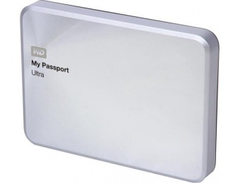 46% off WD 1TB Silver My Passport Ultra Metal Edition HDD