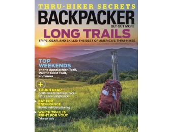 86% off Backpacker Magazine