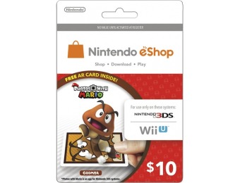 10% off Nintendo eShop Prepaid Card ($10)