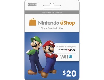 10% off Nintendo eShop Prepaid Card ($20)