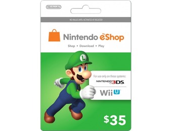 10% off Nintendo eShop Prepaid Card ($35)