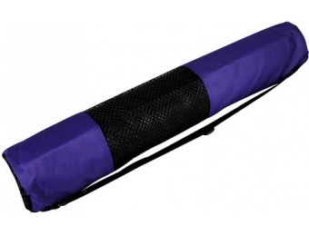 76% off Yoga Direct Zippered Yoga Mat Bag - Purple