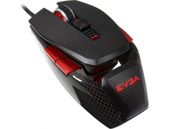 53% off EVGA TORQ X10 Carbon Laser Gaming Mouse 901X11102KR