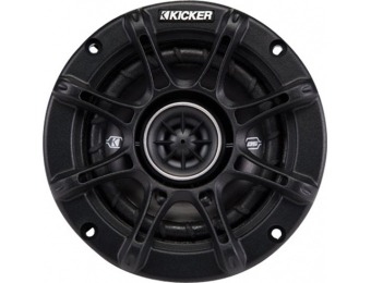 50% off Kicker 4" 2-Way Car Speakers (Pair)