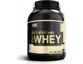 45% off Optimum Nutrition Gold Standard 100% Whey, 4.8 Pound