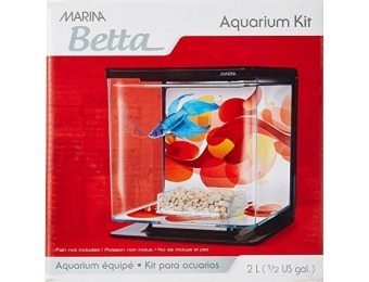 73% off Marina Betta Aquarium Starter Kit, Sun Swirl