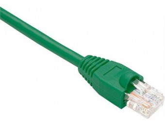 67% off Unirise USA 3ft Green Cat5e Patch Cable UTP Snagless
