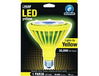 59% off Feit Yellow LED Reflector Bulb