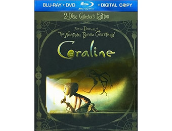 $11 off Coraline (2 Discs) Blu-ray + DVD + Digital Copy