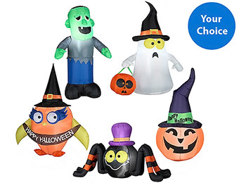 Extra 14% off 4' Halloween Airblown Inflatable You-Pick-2 Value Bundle