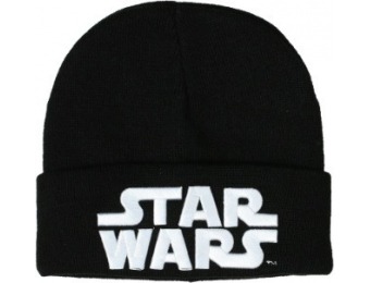 59% off Star Wars Embroidered Logo Knit Hat