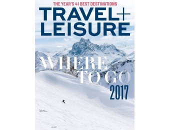 93% off Travel+Leisure (Digital) Magazine