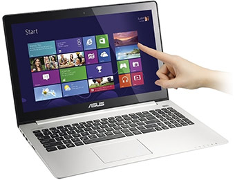 $300 off Asus VivoBook 15.6" Touchscreen Ultrabook (Core i7)