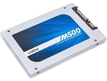 $40 off Crucial M500 240GB SATA SSD CT240M500SSD1
