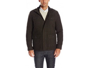 93% off Dockers Men's Wool Fancy Four Pocket Military Jacket XL