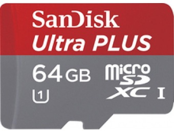 86% off SanDisk Ultra Plus 64GB microSDXC Memory Card