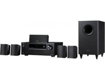 $120 off Onkyo HT 2-Ch. 3D Home Theater System - Black