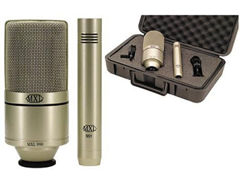 $230 off MXL 990/991 Recording Microphone Package