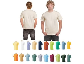 $30 off 12pk Men's Short-Sleeve 100% Cotton Crew-Neck Tees