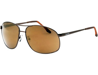 66% off Timberland TB7073 Wire Aviator Metal Sunglasses