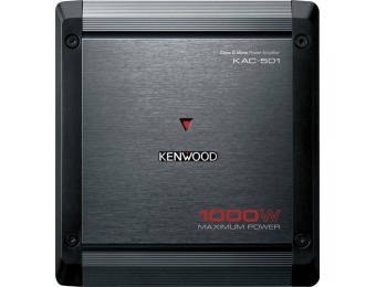 50% off Kenwood KAC 1000W Class D Digital Mono MOSFET Amplifier