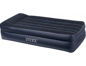 68% off Intex Pillow Rest Raised Airbed with Electric Pump