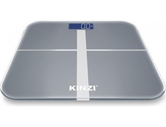 67% off Kinzi Precision Digital Bathroom Scale, 400 lb. Capacity