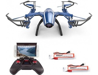 51% off Peregrine U28W Wifi FPV Drone HD Camera RC Quadcopter