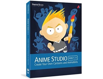 62% off SmithMicro Anime Studio Debut 11