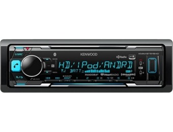 $50 off Kenwood Apple and Satellite Radio-Ready In-Dash Receiver